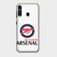 The Gunners - Arsenal FC - White - Mobile Phone Cover - Hard Case - Samsung - Samsung