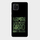 Namak Swad Anusar Akad Aukat Anusar - Mobile Phone Cover - Hard Case - Samsung - Samsung