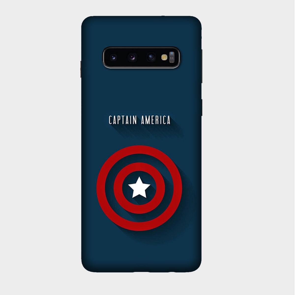 Captain America - Blue - Mobile Phone Cover - Hard Case - Samsung - Samsung
