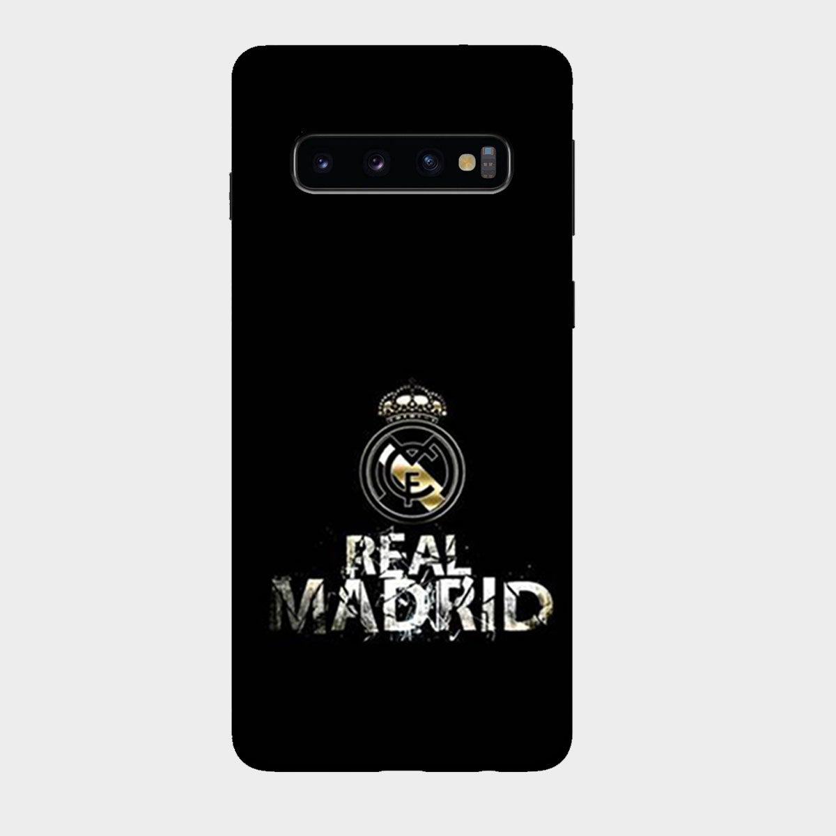 Real Madrid - Black & Gold - Mobile Phone Cover - Hard Case - Samsung - Samsung