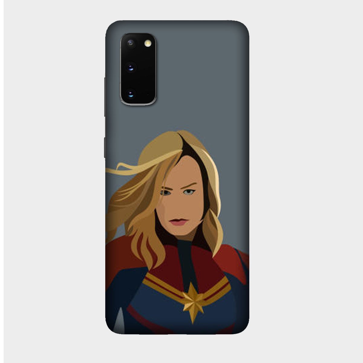 Captain Marvel - Avengers - Brie Larson - Mobile Phone Cover - Hard Case - Samsung - Samsung