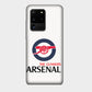 The Gunners - Arsenal FC - White - Mobile Phone Cover - Hard Case - Samsung - Samsung