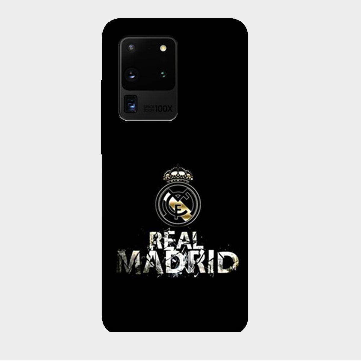 Real Madrid - Black & Gold - Mobile Phone Cover - Hard Case - Samsung - Samsung