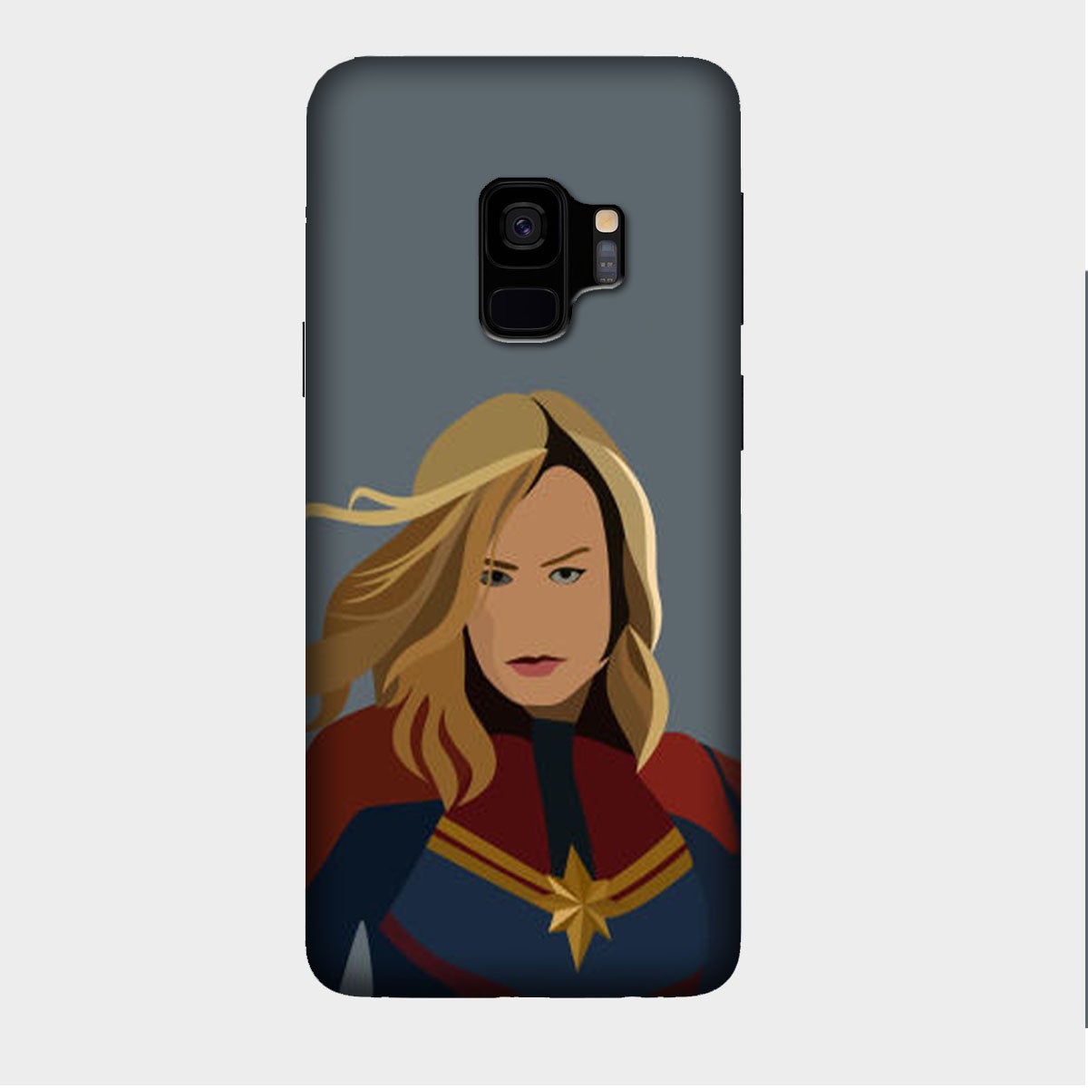 Captain Marvel - Avengers - Brie Larson - Mobile Phone Cover - Hard Case - Samsung - Samsung