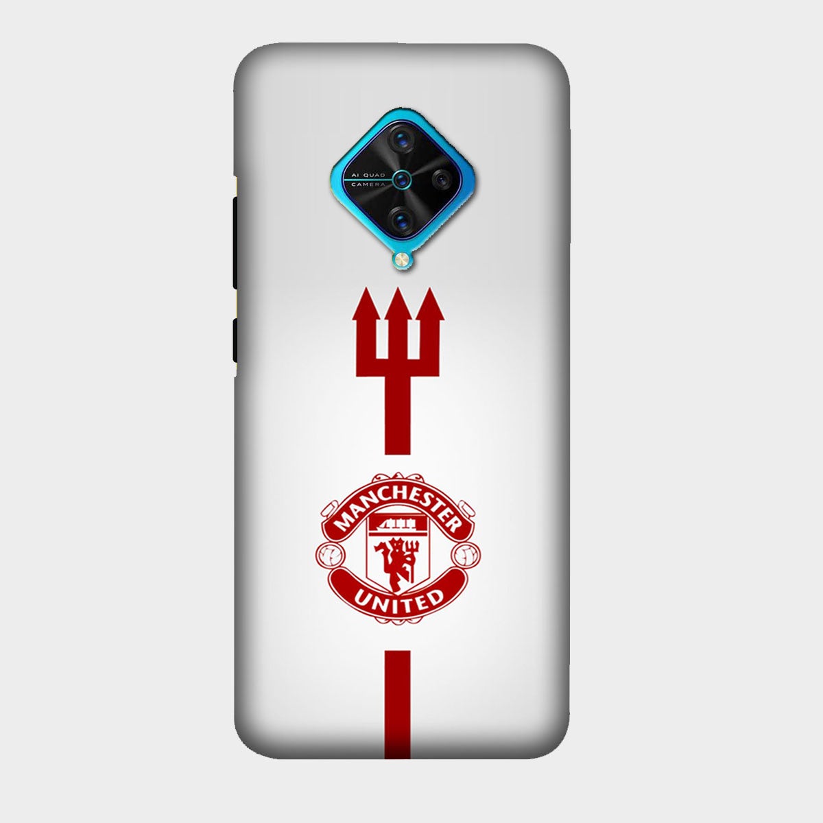 Red Devils Manchester United - Mobile Phone Cover - Hard Case - Vivo