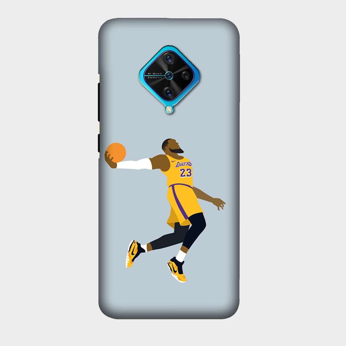 Lebron James - Lakers - NBA - Mobile Phone Cover - Hard Case - Vivo