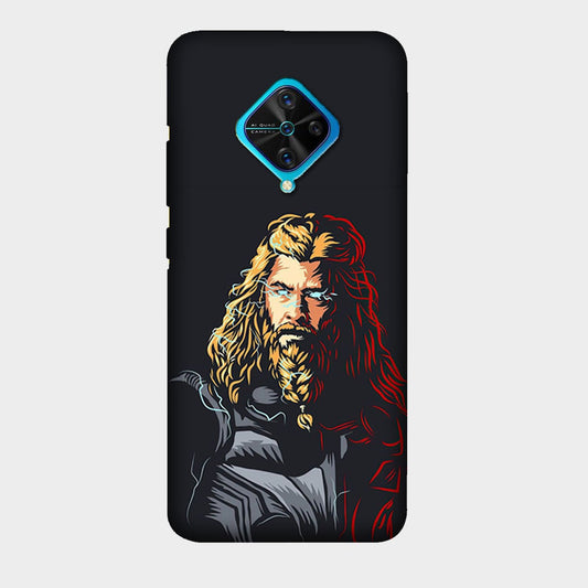 Thor - Bearded - Mobile Phone Cover - Hard Case - Vivo