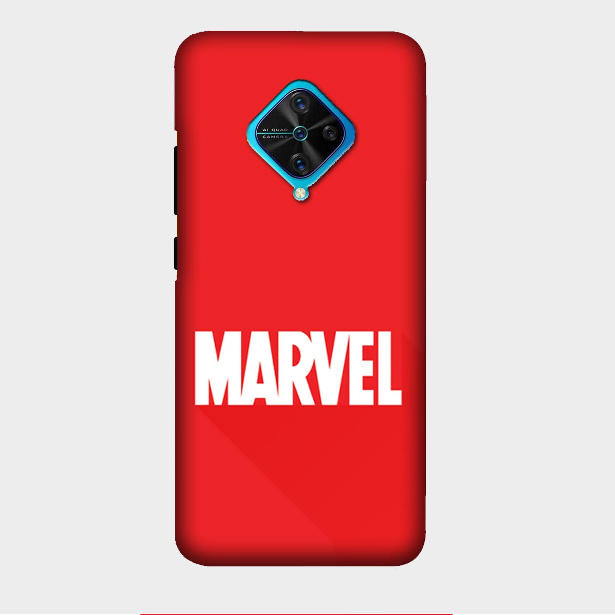 Marvel - Red - Mobile Phone Cover - Hard Case - Vivo