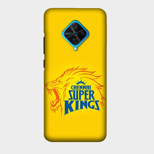 Chennai Super Kings - Yellow - Mobile Phone Cover - Hard Case - Vivo