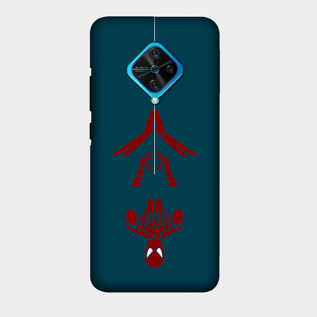 Spider Man - Upside - Mobile Phone Cover - Hard Case - Vivo