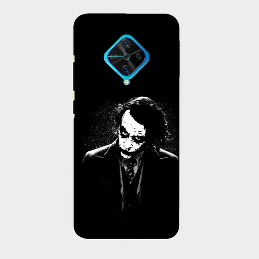 The Joker - Black & White - Mobile Phone Cover - Hard Case - Vivo