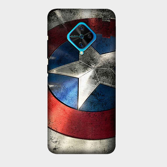 Captain America Shield - Mobile Phone Cover - Hard Case 1 - Vivo
