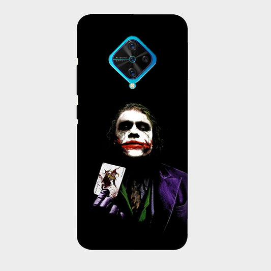 The Joker with Card - Mobile Phone Cover - Hard Case - Vivo