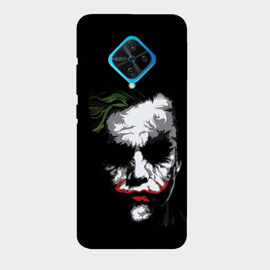 Joker Face - Black - Mobile Phone Cover - Hard Case - Vivo