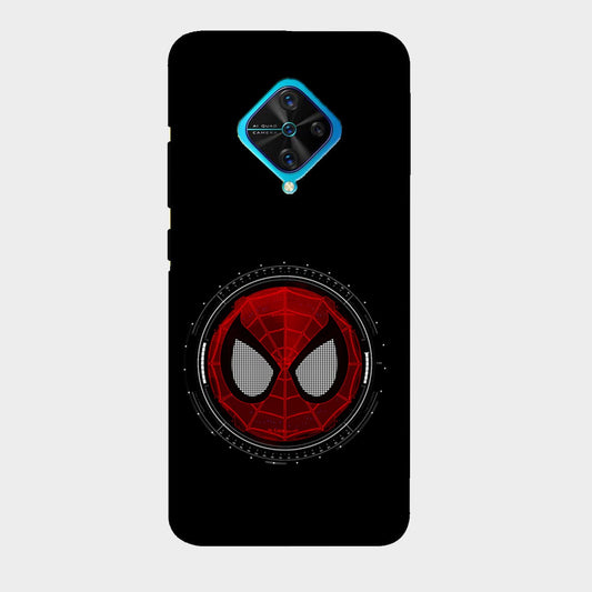 Spider Man - Round - Mobile Phone Cover - Hard Case - Vivo