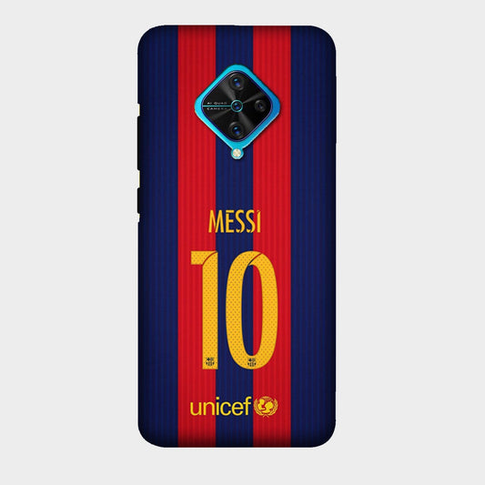 Lionel Messi Shirt - FC Barcelona - Mobile Phone Cover - Hard Case - Vivo