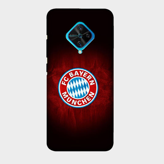FC Bayern Munich - Black - Mobile Phone Cover - Hard Case - Vivo