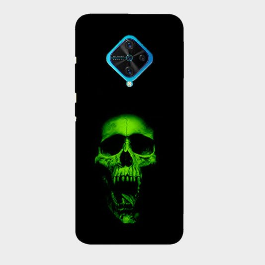Green Skull - Mobile Phone Cover - Hard Case - Vivo