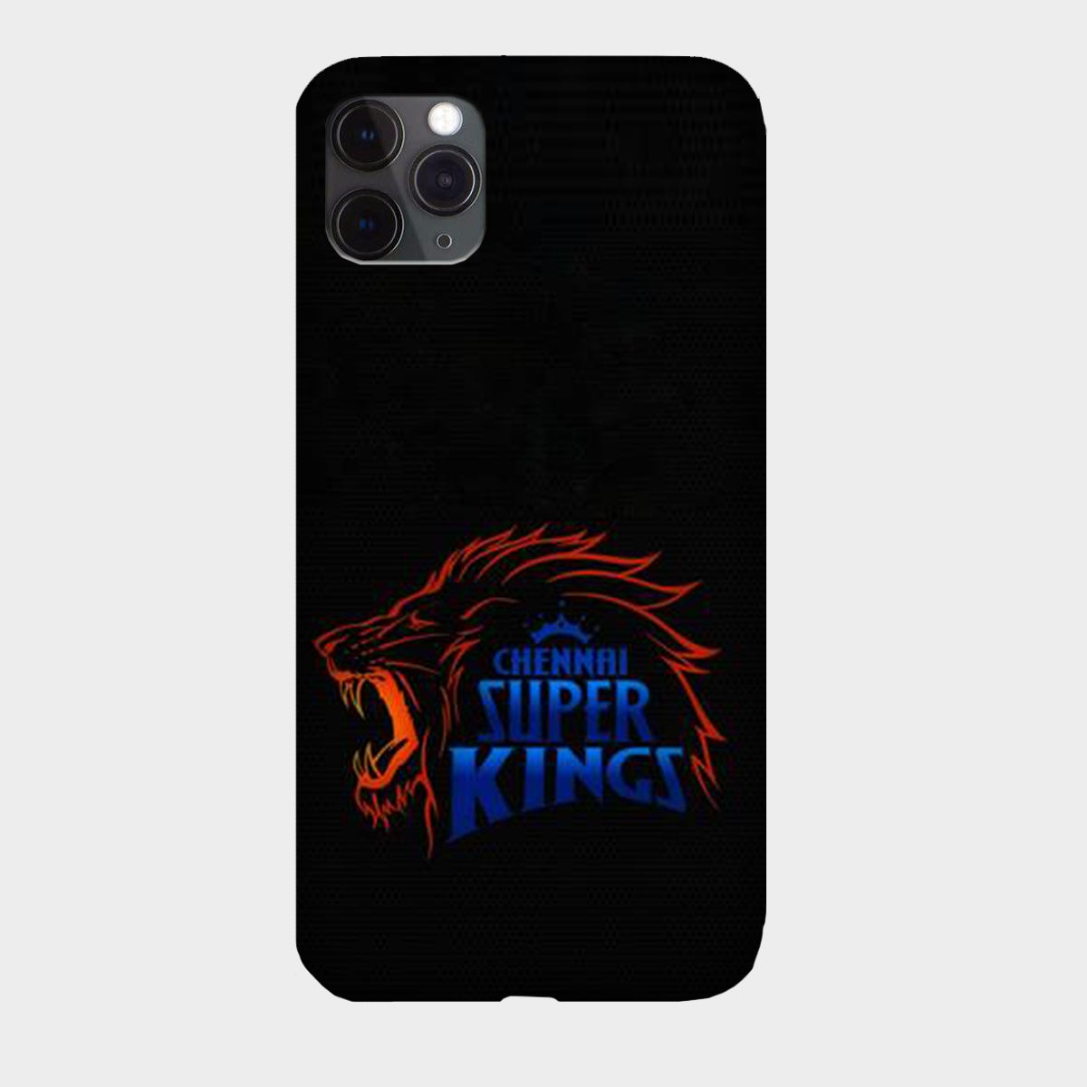 Chennai Super Kings - Black - Mobile Phone Cover - Hard Case