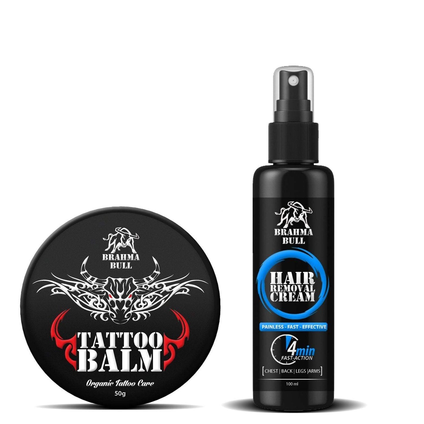 Hair Removal Cream & Tattoo Balm - Brahma Bull - Men's Grooming