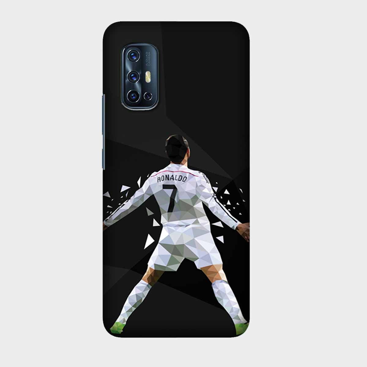 Cristiano Ronaldo Real Madrid - Mobile Phone Cover - Hard Case - Vivo