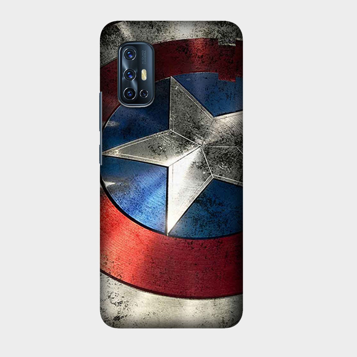 Captain America Shield - Mobile Phone Cover - Hard Case 1 - Vivo