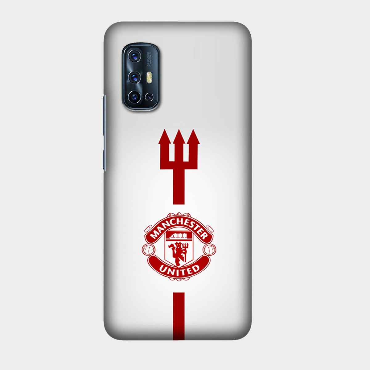 Red Devils Manchester United - Mobile Phone Cover - Hard Case - Vivo