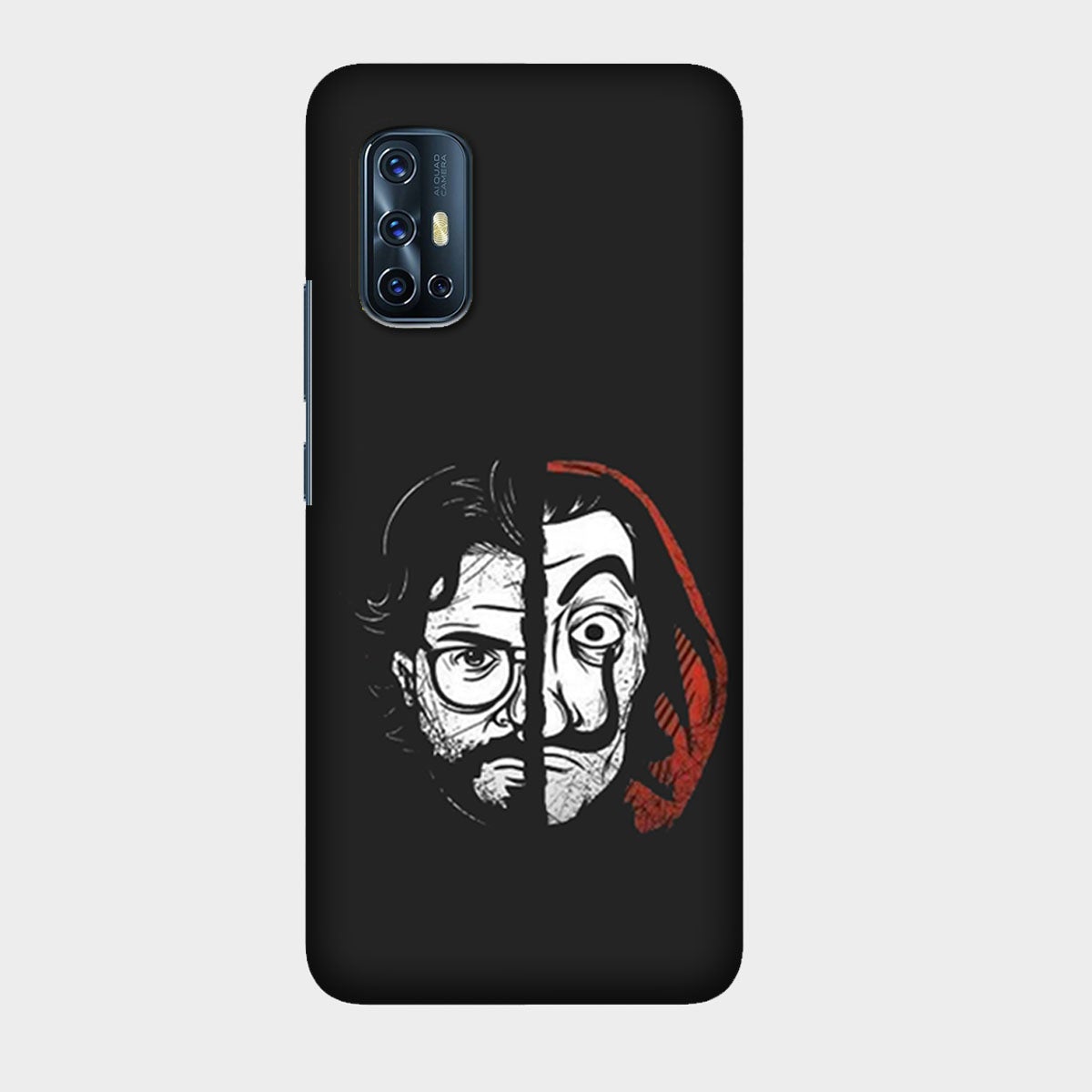 Money Heist Professor - Mobile Phone Cover - Hard Case - Vivo