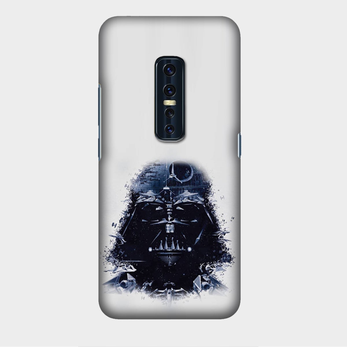 Star Wars - Darth Vader - White - Mobile Phone Cover - Hard Case - Vivo