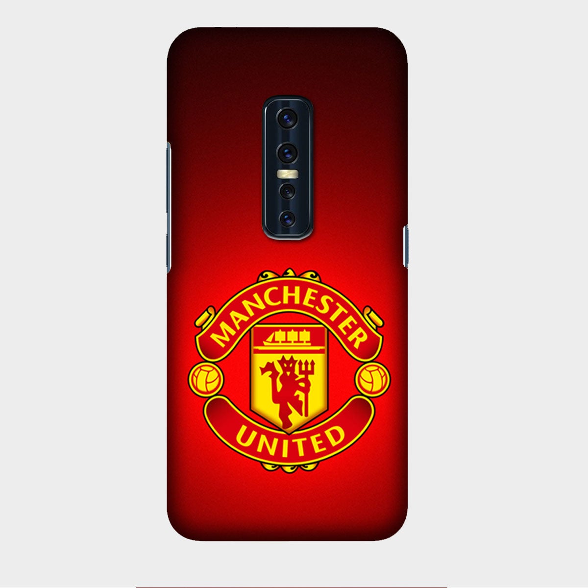 Manchester United Red - Mobile Phone Cover - Hard Case - Vivo