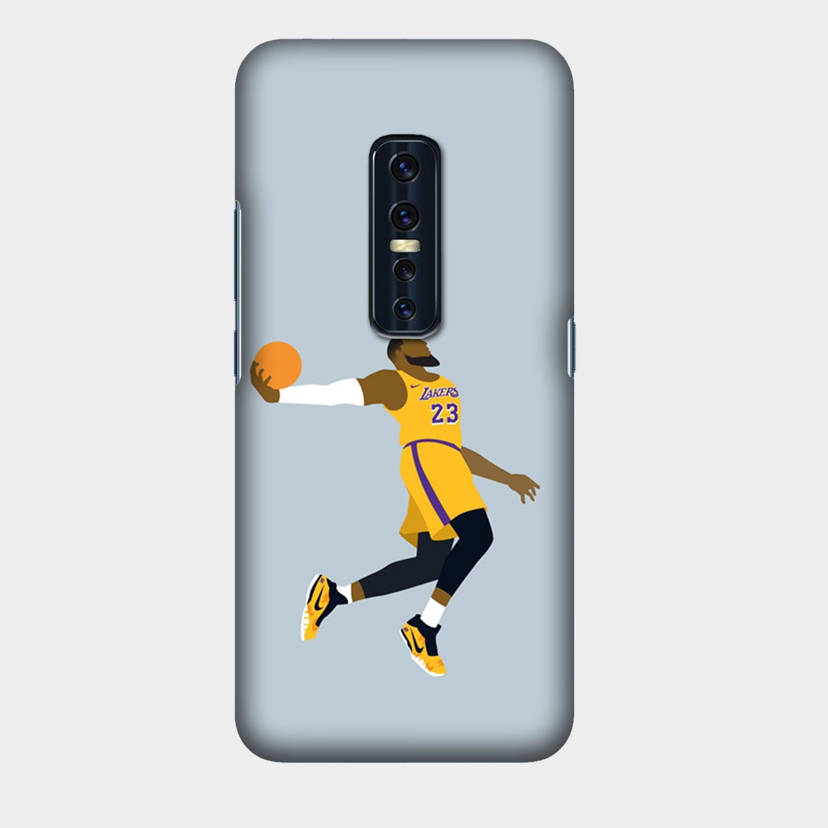 Lebron James - Lakers - NBA - Mobile Phone Cover - Hard Case - Vivo