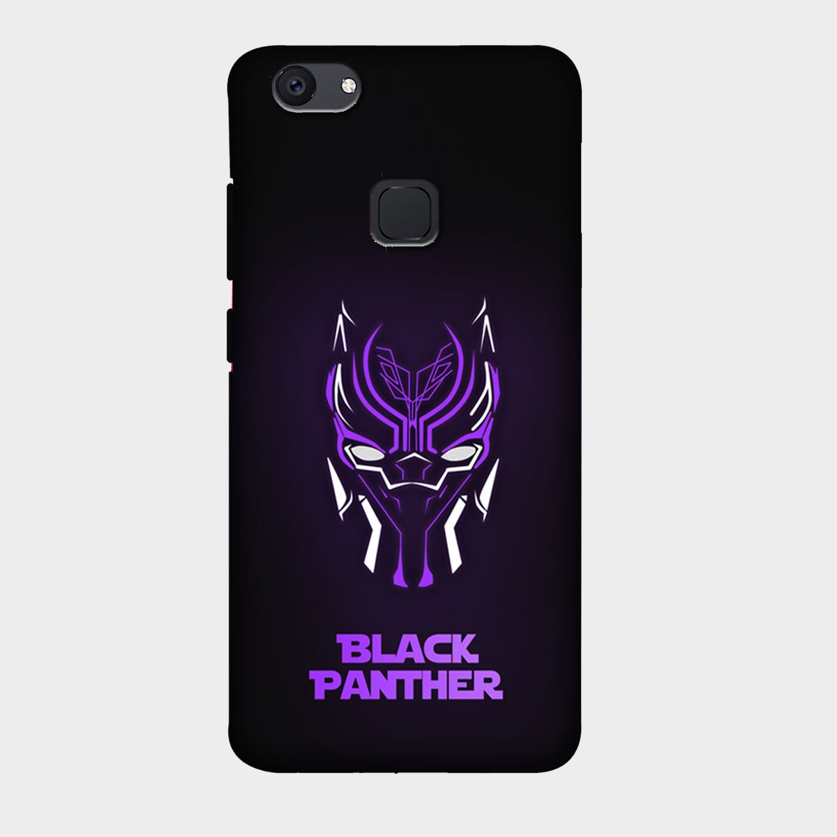 Black Panther - Purple - Mobile Phone Cover - Hard Case - Vivo