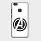 Avenger White Logo - Mobile Phone Cover - Hard Case - Vivo