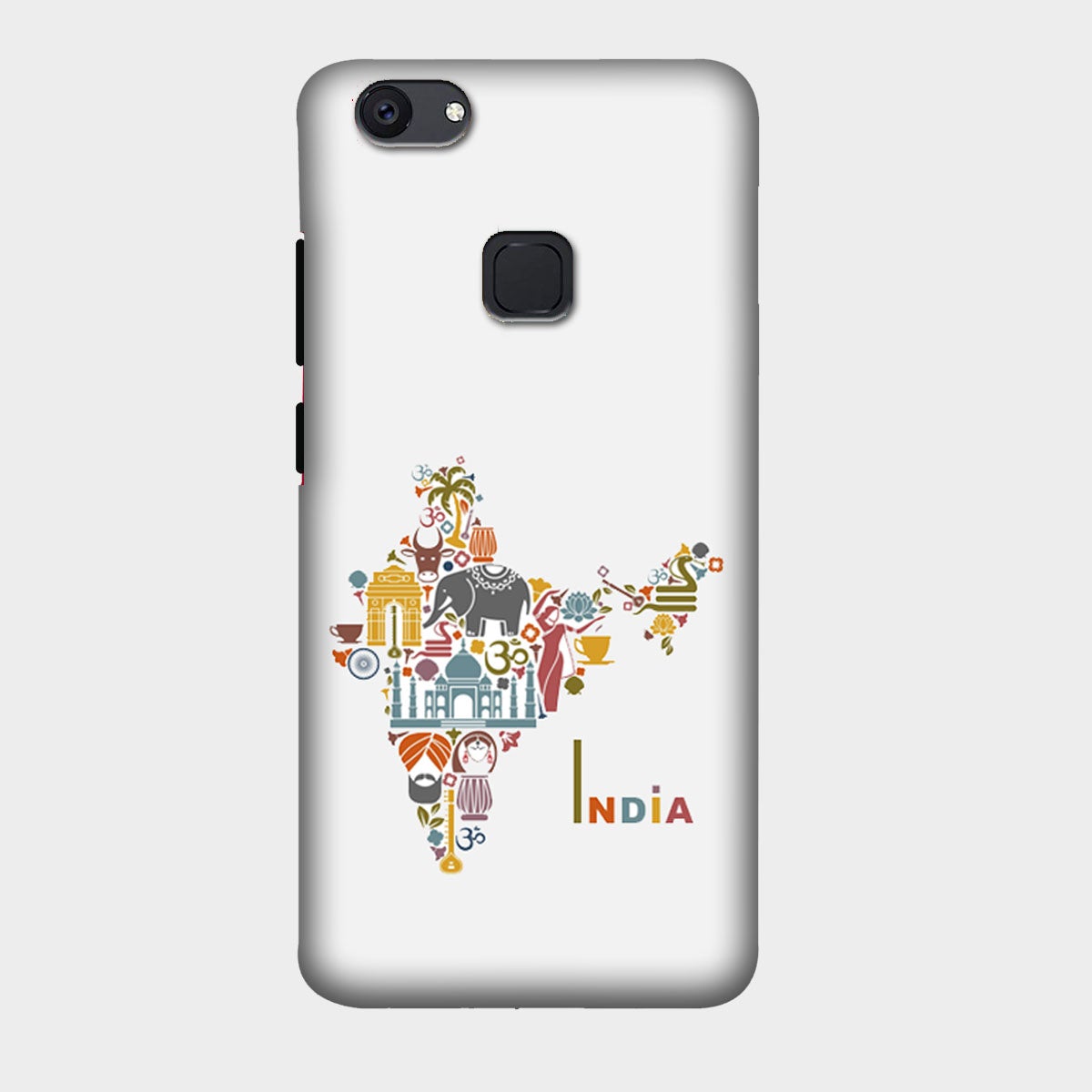 Incredible India - Mobile Phone Cover - Hard Case - Vivo