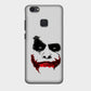 The Joker Face - White - Mobile Phone Cover - Hard Case - Vivo