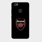 Arsenal - Black - Mobile Phone Cover - Hard Case - Vivo