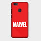 Marvel - Red - Mobile Phone Cover - Hard Case - Vivo