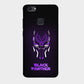 Black Panther - Purple - Mobile Phone Cover - Hard Case - Vivo