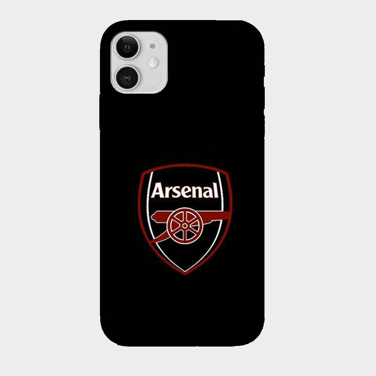 Arsenal - Black - Mobile Phone Cover - Hard Case - Vivo