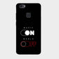 Music On World Off - Mobile Phone Cover - Hard Case - Vivo