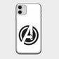 Avenger White Logo - Mobile Phone Cover - Hard Case