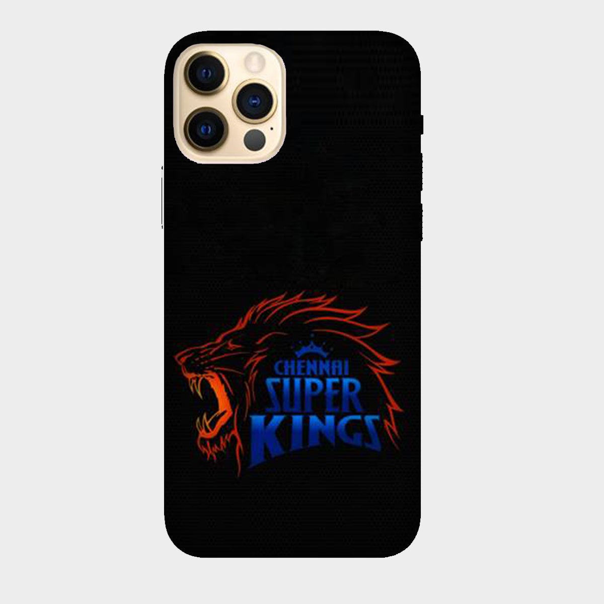 Chennai Super Kings - Black - Mobile Phone Cover - Hard Case