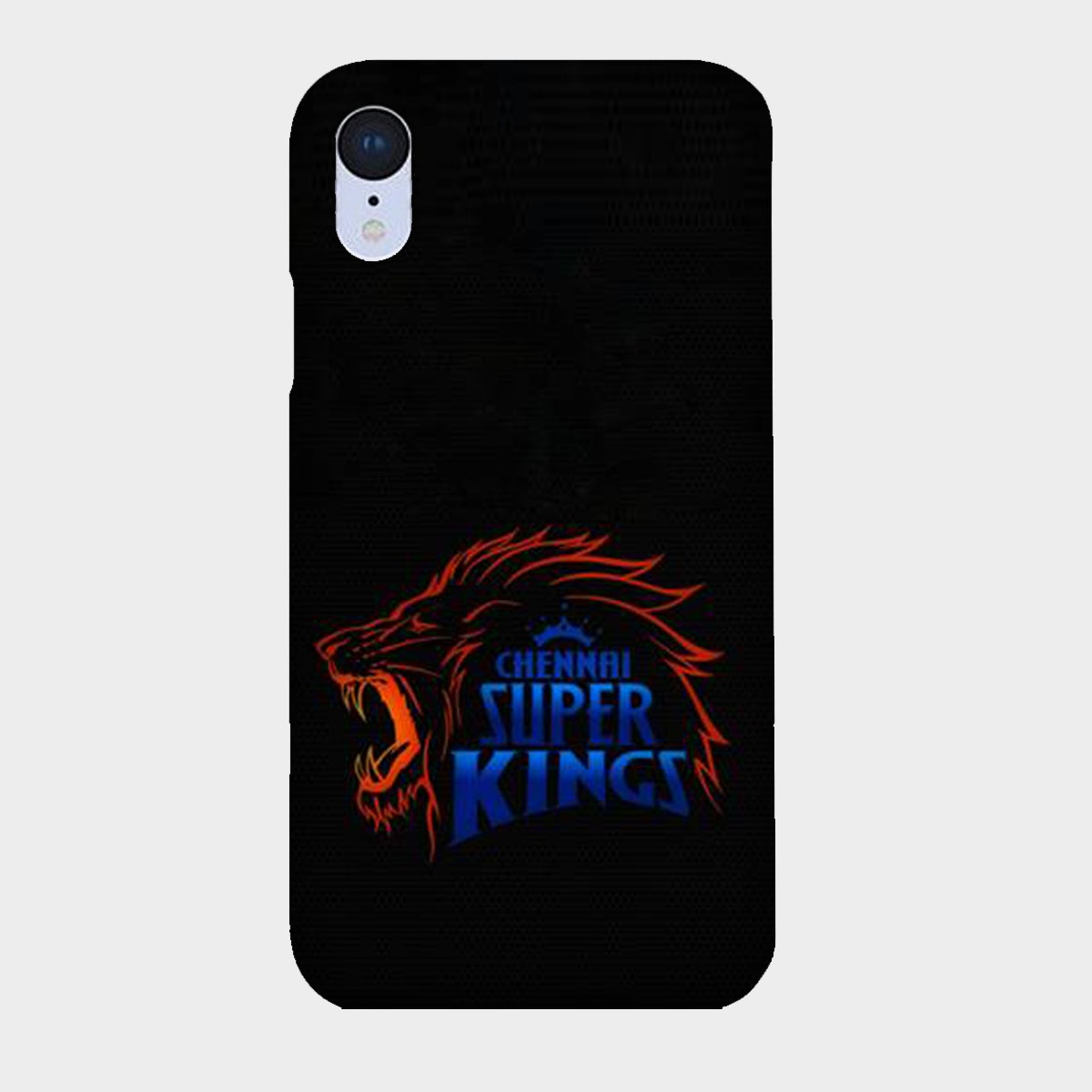 Chennai Super Kings - Black - Mobile Phone Cover - Hard Case