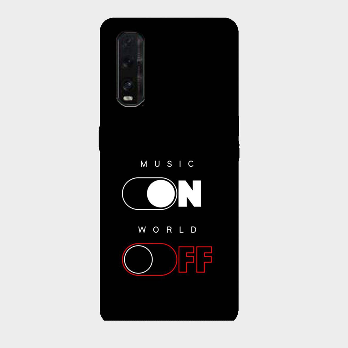 Music On World Off - Mobile Phone Cover - Hard Case