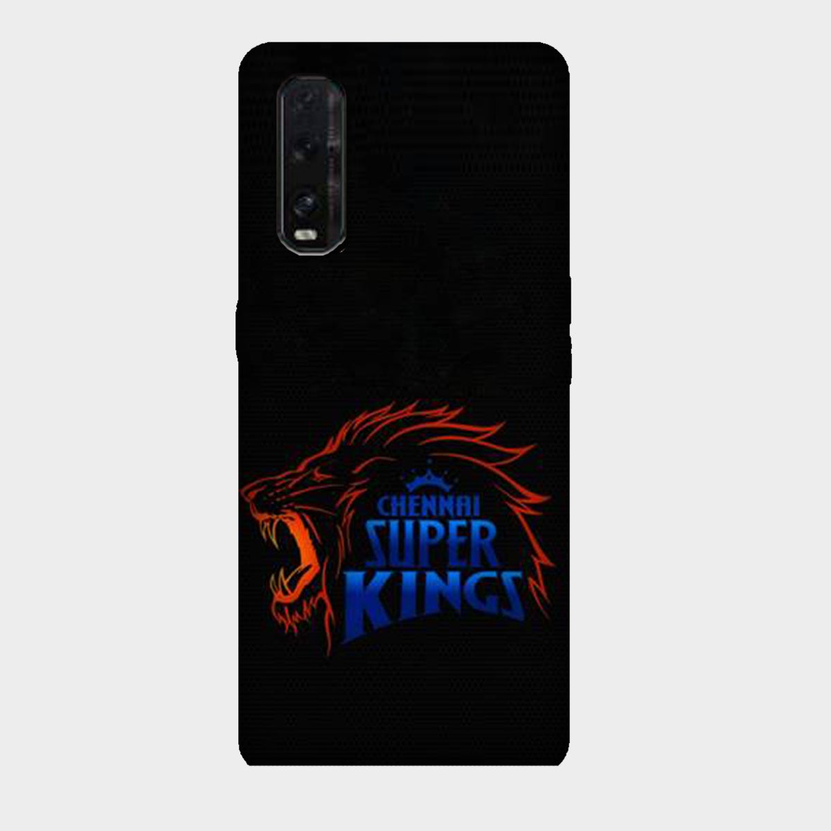 Chennai Super Kings - Black - Mobile Phone Cover - Hard Case