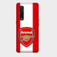 Arsenal FC - Red & White - Mobile Phone Cover - Hard Case