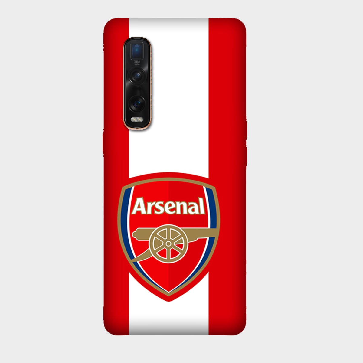 Arsenal FC - Red & White - Mobile Phone Cover - Hard Case