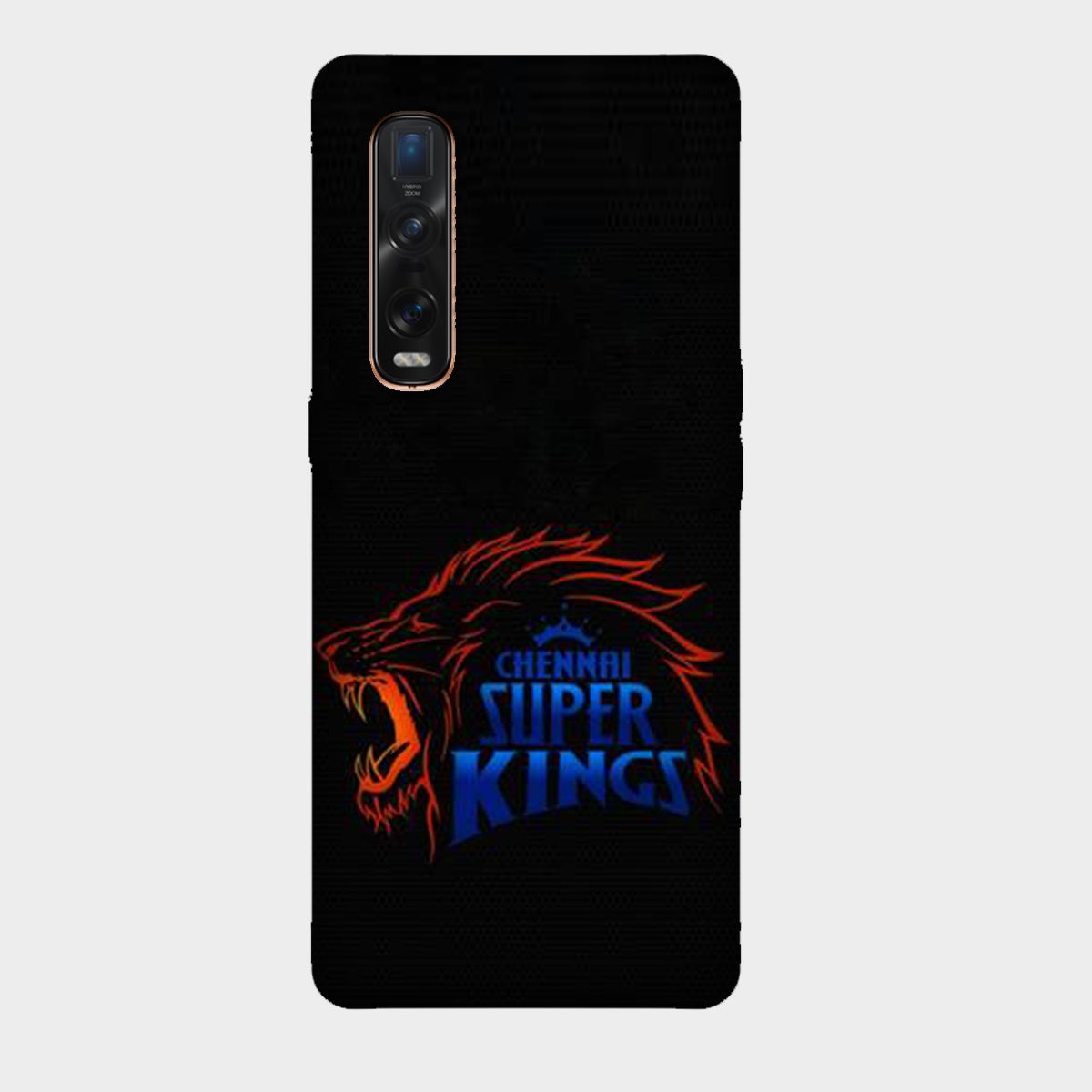 Chennai Super Kings - Black - Mobile Phone Cover - Hard Case