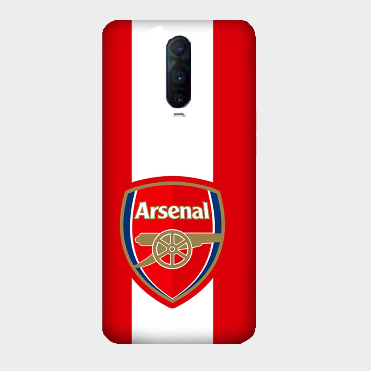 Arsenal FC - Red & White - Mobile Phone Cover - Hard Case