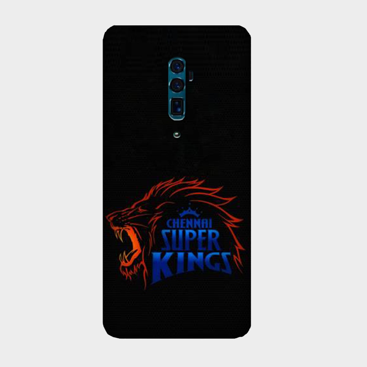 Chennai Super Kings - Black - Mobile Phone Cover - Hard Case